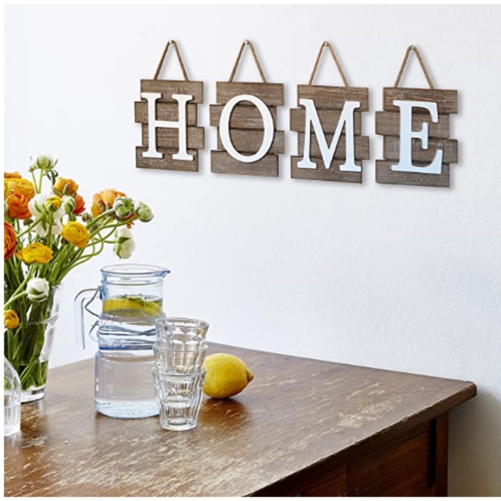 Rustic Lettered Hanging Sign - Picture 4 of 4